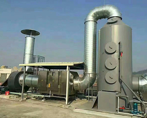 汉中碳钢喷塑喷淋塔